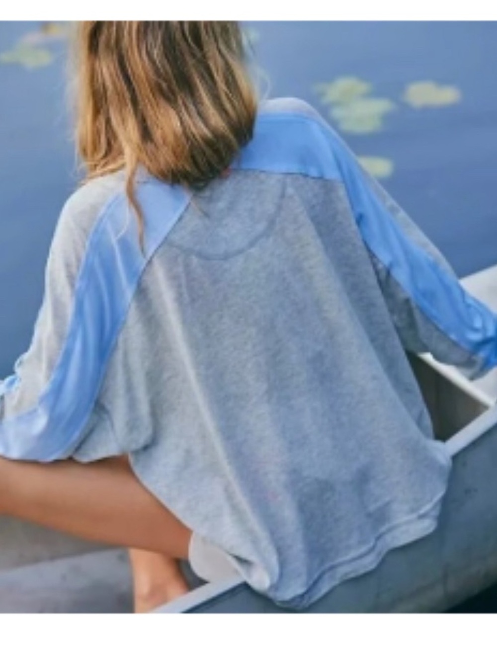FP Movement by Free People Black and White Long Sleeve Tee - Picture 2 of 5